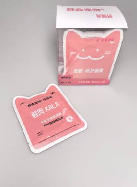 野森咔啦袋kala鸡肉蔓越莓配方小包装45g猫全价湿粮一盒十袋猫饭