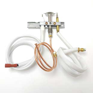 蒸柜煲仔炉熄火保护安全阀点火总成长明火组铜管热电偶点火线配件