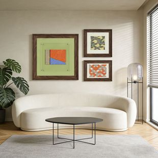 亚马逊希音速卖通temu创意客厅装饰画吸音棉材质环保挂画出口