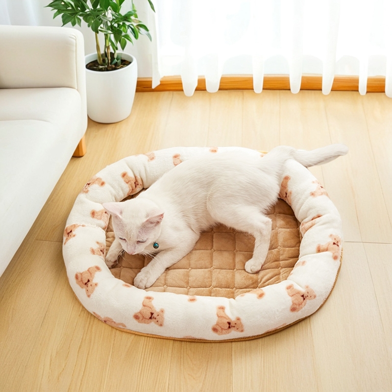 四季通用保暖狗垫子牛奶绒小型犬