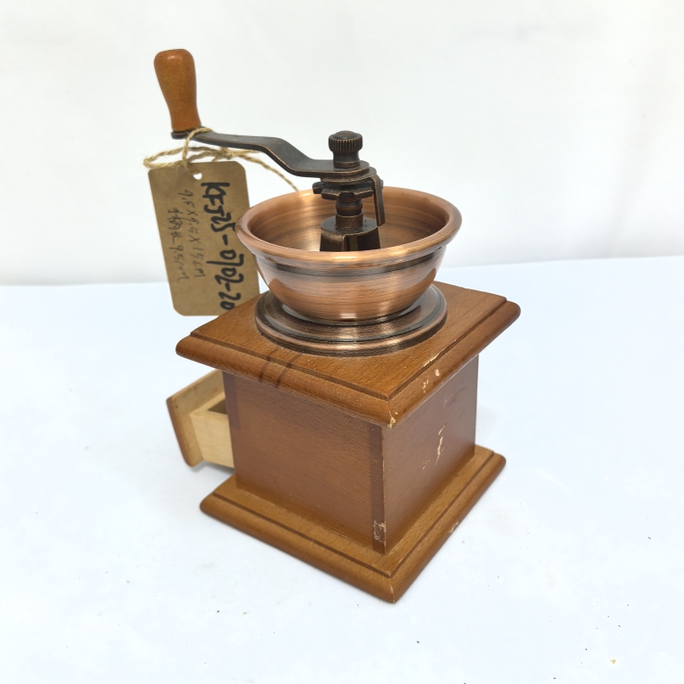 复古二手手摇磨豆机咖啡机