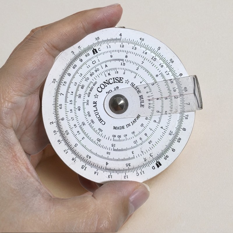 圆形算盘中古二手旧货老式计算器