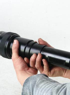文旅怀旧爱尔莫Elmo电影镜头幻灯头变焦头180-300mm 4.5黑色镜头