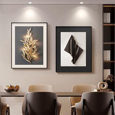 简约抽象高级感轻奢餐厅装饰画