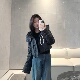 luqi 外套 Jacket三格鸭绒连帽羽绒泡芙短款 lulu冬季 Puff