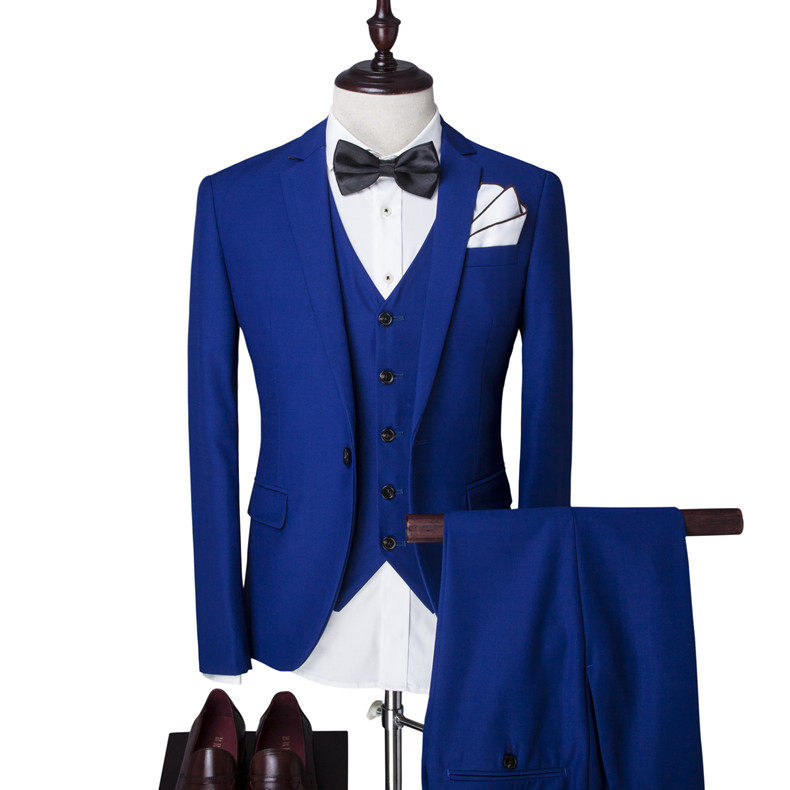 2018 Korean Edition men's wear business affairs Self cultivation man 's suit Three-piece Suite Men's Boutique Trend Suitin the Men's clothing, Suits  category - from Buy2taobao.com to provide professional Taobao agent buy service