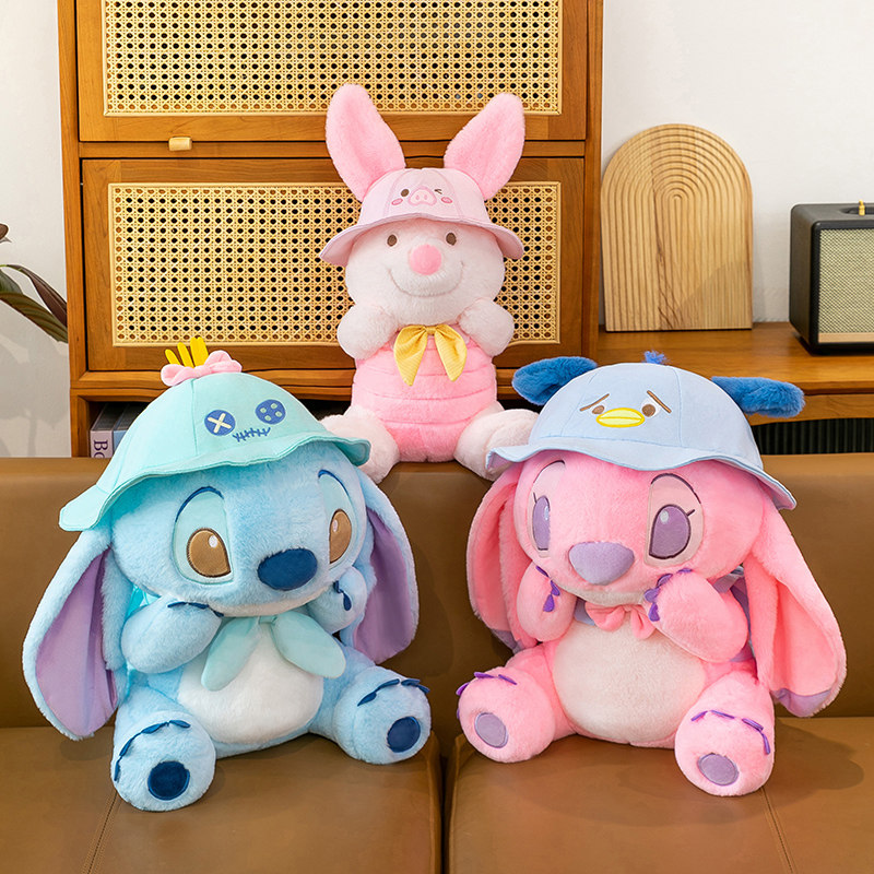 小小旅人史迪仔玩偶皮杰猪公仔安琪星际宝贝毛绒玩具抱枕女生礼物
