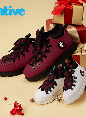 native 2023秋冬新品 欧包靴新年系列男女童鞋亲子防水保暖马丁靴