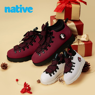 亲子防水保暖马丁靴 欧包靴新年系列男女童鞋 native 2023秋冬新品