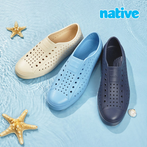 native海藻环保夏EVA轻质洞洞鞋
