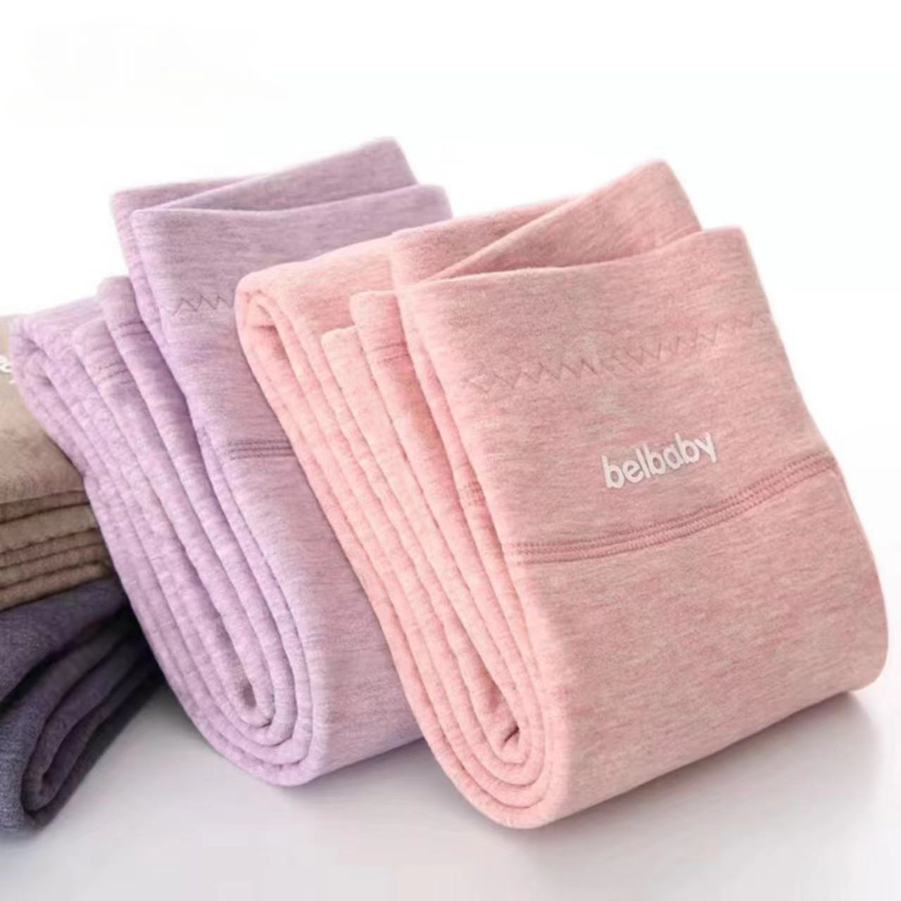 女童双层保暖裤加绒加厚打底裤