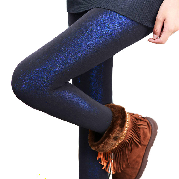 保暖毛裤彩色秋冬款不起球踩脚冬天外穿加绒加厚透彩打底裤女绒裤