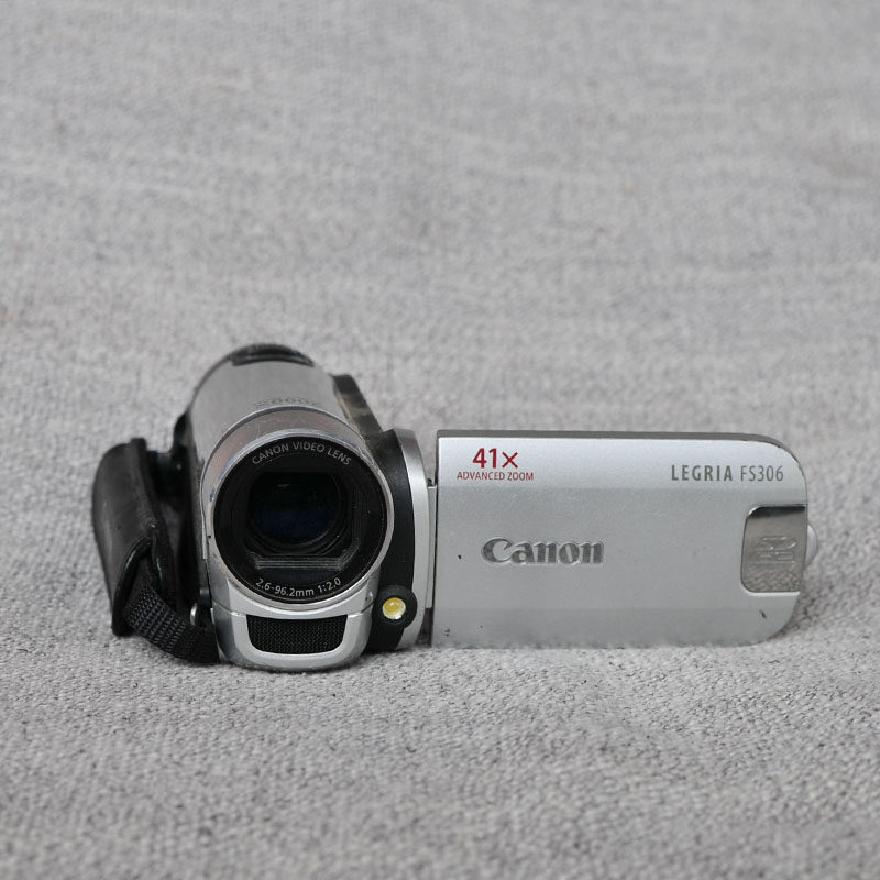 Canon/佳能 FS306手持摄像机dv翻转屏幕可以拍视频记录生活