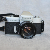 海鸥df1 135机械胶卷相机胶片机80年代老机器