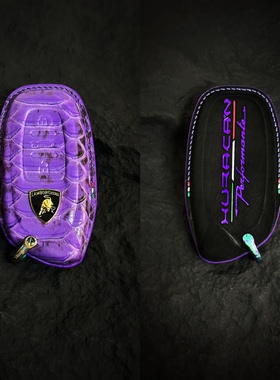 适用兰博基尼Lamborghini HuracanSTO私人定制手工真皮汽车钥匙套