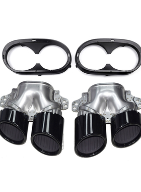 适用奔驰尾喉CLA35 A35 A45 C118 CLA45改装45S四出GLB35 GLE53黑