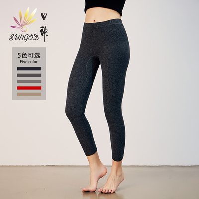 日神2025新款中老年加厚羊绒裤