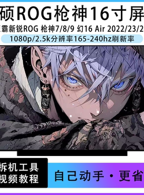 华硕魔霸新锐ROG枪神7/8/9幻16Air G614J G615L GU603H GU604屏幕