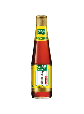太太乐芝麻油芝麻香油405ml*3