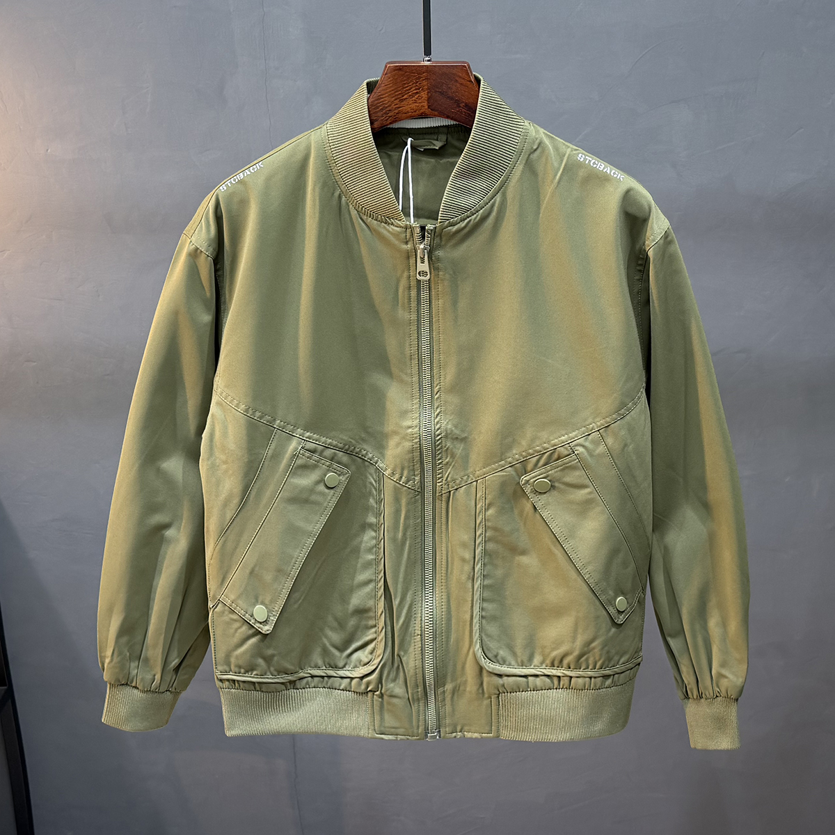 2025新款春秋季男士棒球飞行服外套休闲百搭潮牌美式宽松加棉夹克