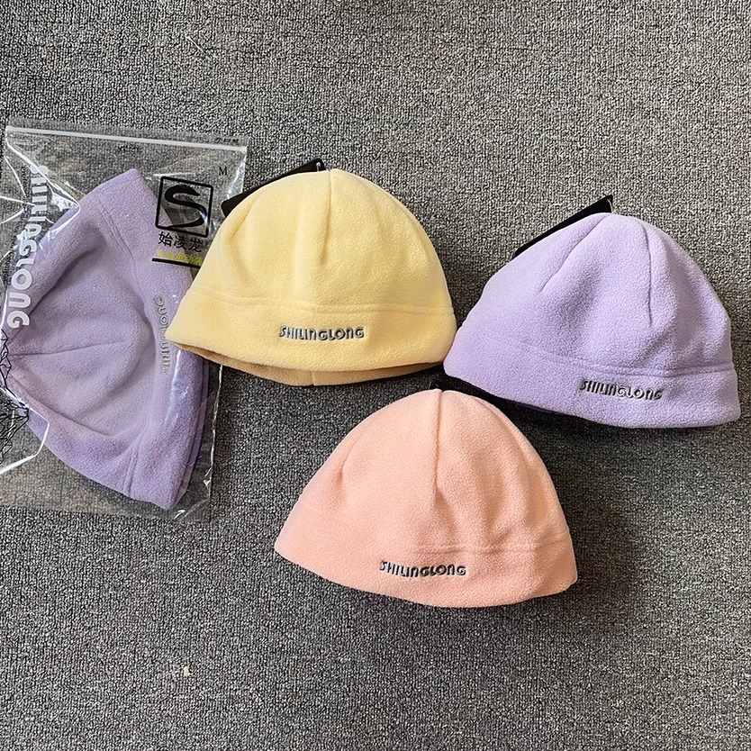 特价订单货！买了不后悔 秋冬女户外内里加绒 防寒保暖摇粒绒帽子