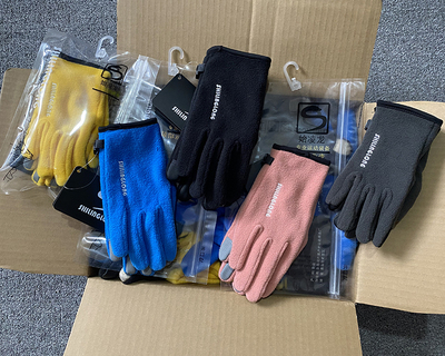 小学生冬天加绒保暖手套