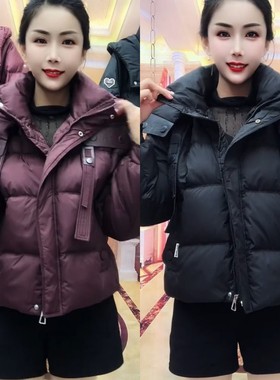 冬装羽绒服加厚短款冬季大码外套