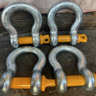 6倍卸扣3.25吨 钢丝绳锁扣 55吨 国标马蹄扣 S6卸扣