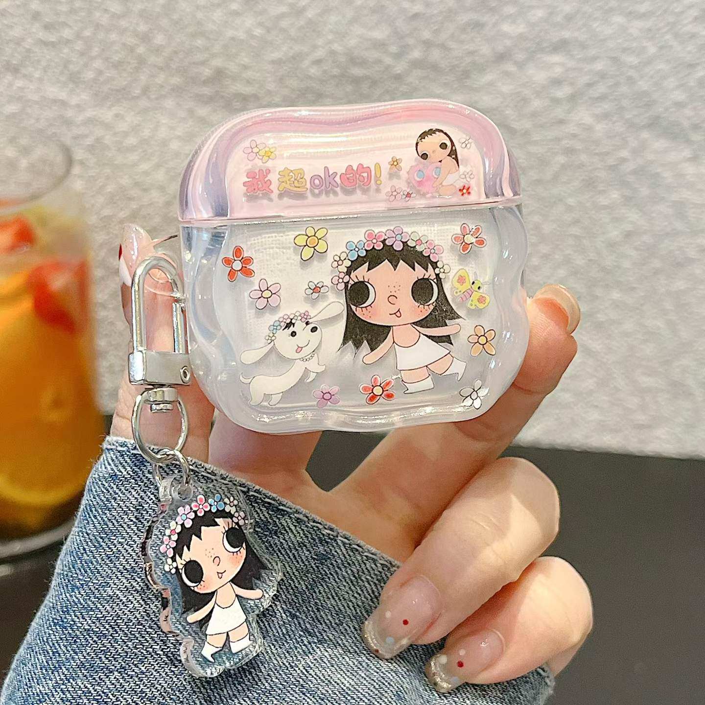 IMD耳机套可爱小玉yuy 适用于苹果耳机套AirPods 1/2代，2代pro，3代，4代，pro 3代