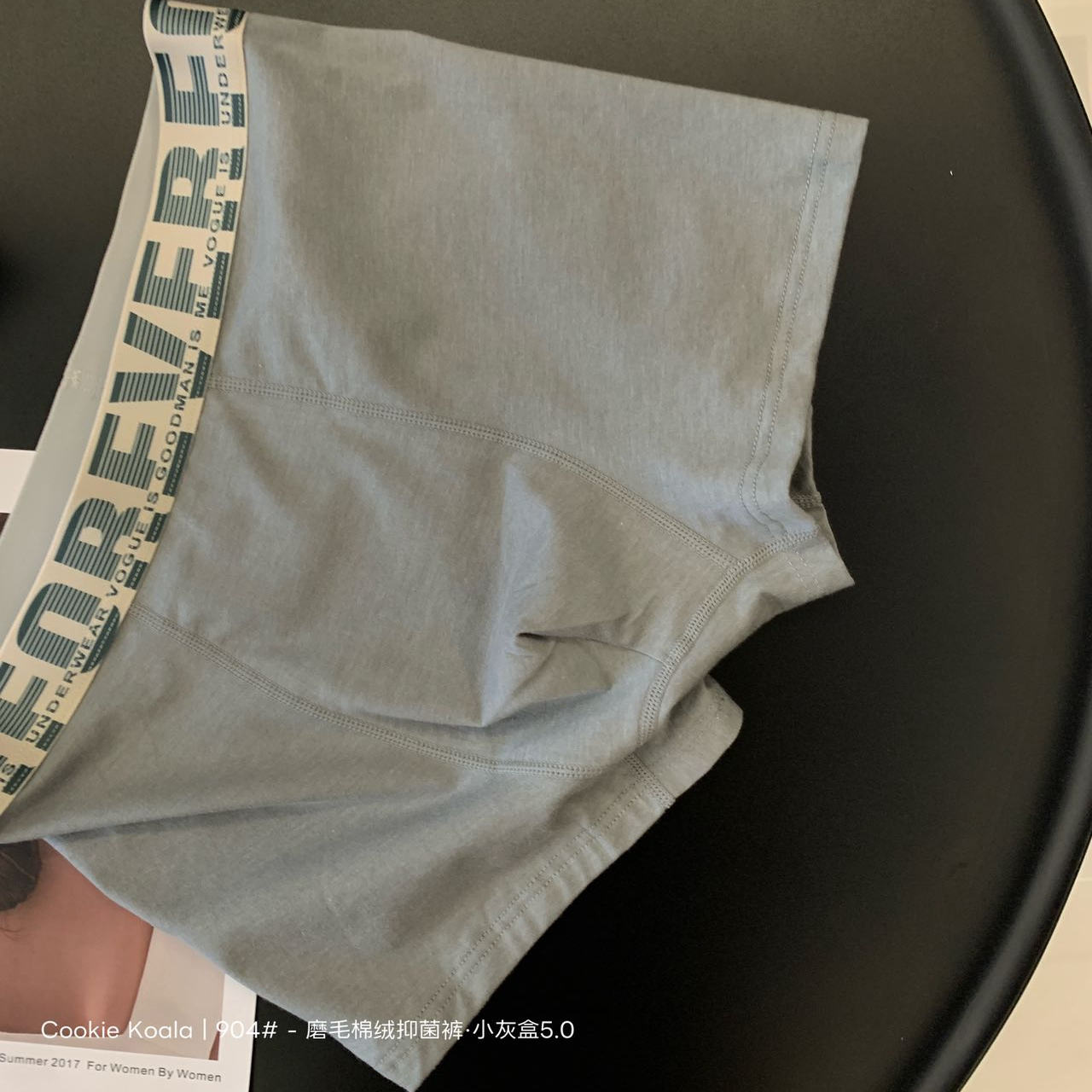 Cookie koala精梳棉质面料10A抑菌裤5条礼盒装男士平角内裤NK-904