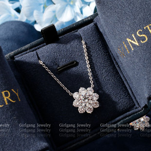 爆闪 sunflower项链H美国太阳花锁骨链耳钉戒指 方恰拉同款