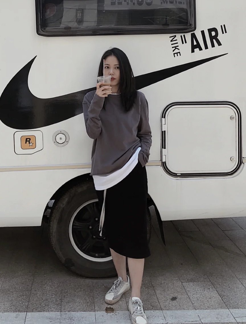 REFLEXION定制正确版RO副线包臀半身裙抽绳松紧设计