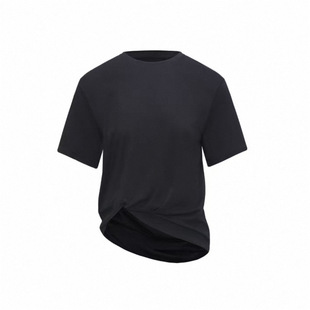 Rare高品质正确版下摆收腰宽松短袖T恤女