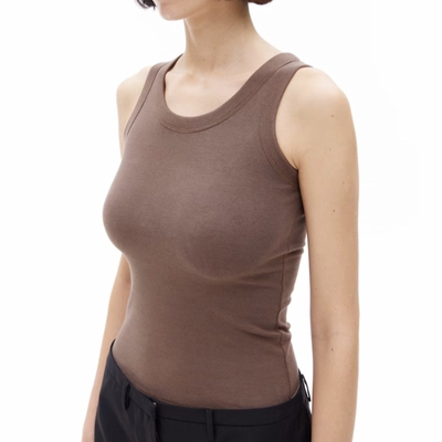 REFELXION基础款包副乳弹力修身工字背心