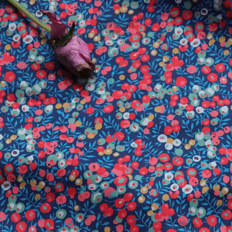 府绸布料长绒棉liberty服装