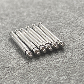 腕间时光瑞士生耳针进口1.8精钢强弹力316L不锈钢代用原装 表耳904