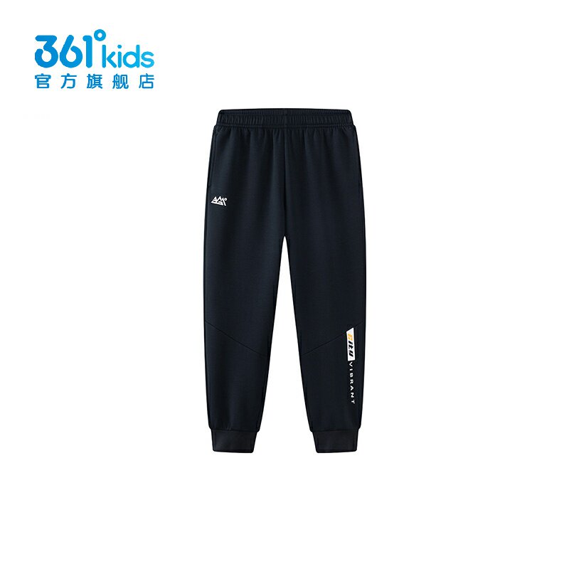 361°男童户外运动裤新品2025春秋季卫裤中大童针织长裤K52512504图片