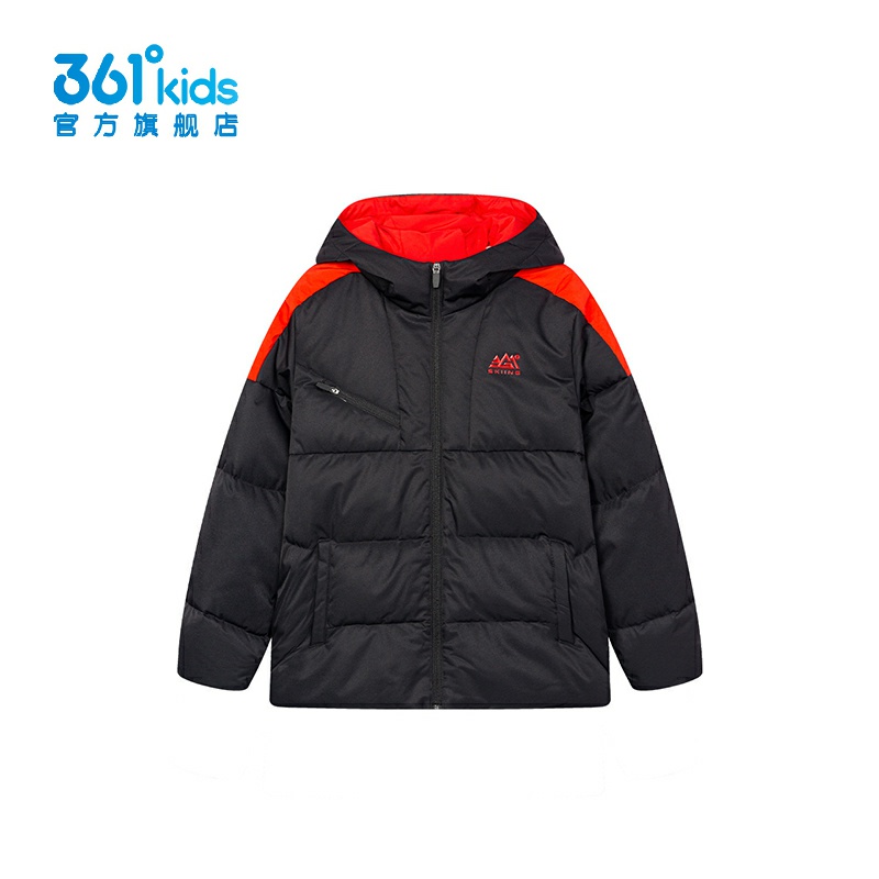 361°男童连帽羽绒服保暖新品冬季儿童防风运动外套K52342910