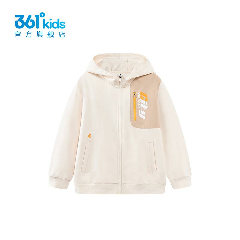 361°男童连帽针织外套新品2025春秋休闲上衣开襟卫衣K52512605图片