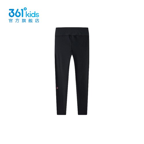 361°女童紧身裤印花新品2025春秋磨毛瑜伽健身运动长裤K62511503