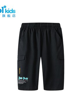 361°男童针织七分裤棉质新品夏季中大童透气运动裤K52423502