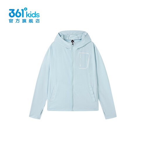 361°男童连帽防晒服遮阳外衣新品2025夏中大童冰感外套K52521601