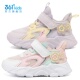 361°女童休闲鞋 K82415806 网面宝宝鞋 粘扣新品 2024春秋幼童运动鞋