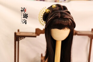 【玥琊涧】BJD头饰四分/三分娃用发簪排簪 发饰 娃用古风汉服配饰