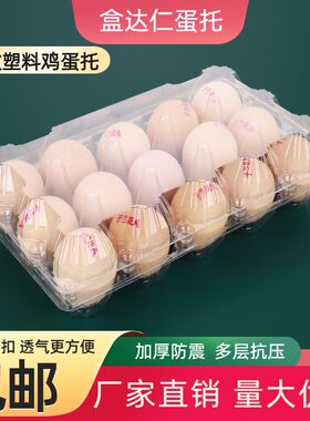 一次性塑料15枚鸡蛋托JM18枚