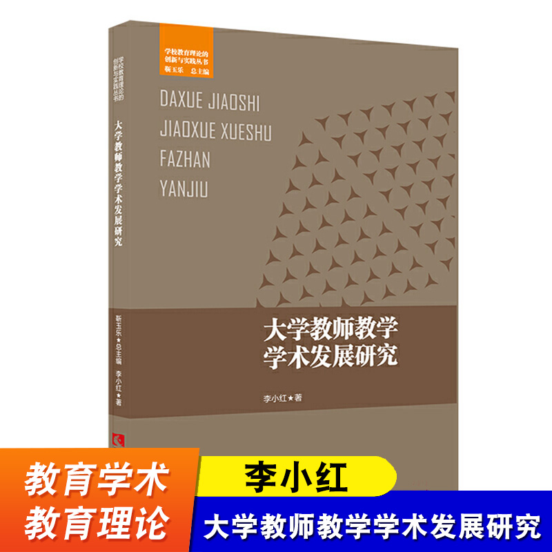 大学教师教学学术发展研究 学校教育理论的创新与实践丛书 李小红 西南师范大学出版社 提高教学质量 大学教师专业发展学术价值