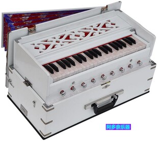 印度进口 便携式印度风琴旅行者手提箱式Harmonium琴专业唱诵乐器