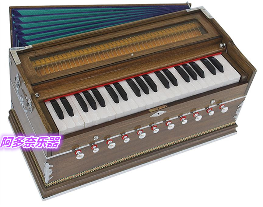 印度进口乐器 Harmonium 印度风琴 演唱会质量 3.5八度440Hz 冥想