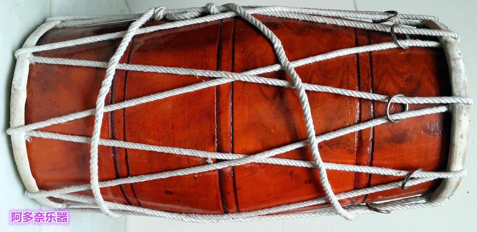 英国进口 印度多赫拉鼓 dholak鼓 dholki鼓 芒果木绳调谐婚庆乐器