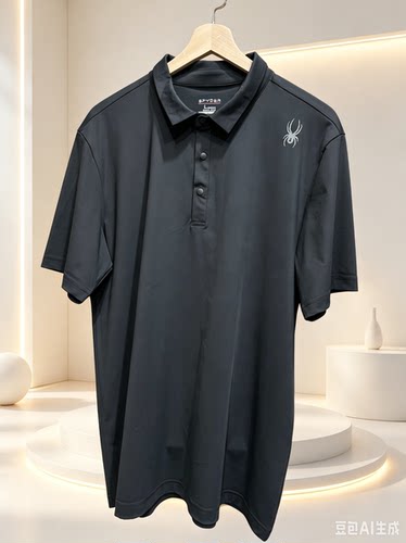SPYDER蜘蛛春夏男子URBAN LIFE透气休闲运动POLO衫T恤冰感速干